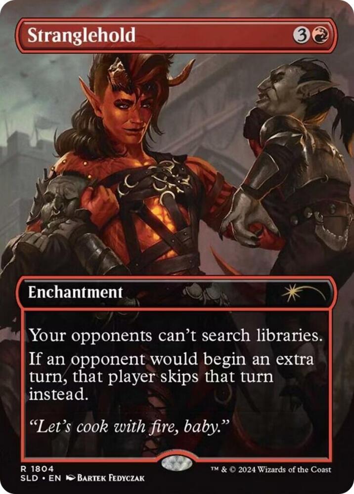 Stranglehold 1804 card from Secret Lair Drop Series