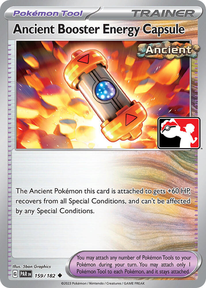 Ancient Booster Energy Capsule 159/182 card from Prize Pack Series Cards