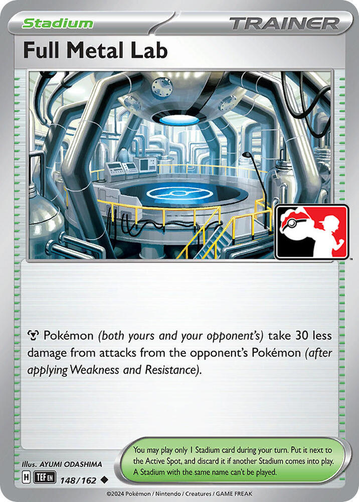 Full Metal Lab 148/162 card from Prize Pack Series Cards