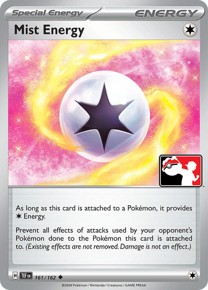 Mist Energy 161/162 card from Prize Pack Series Cards