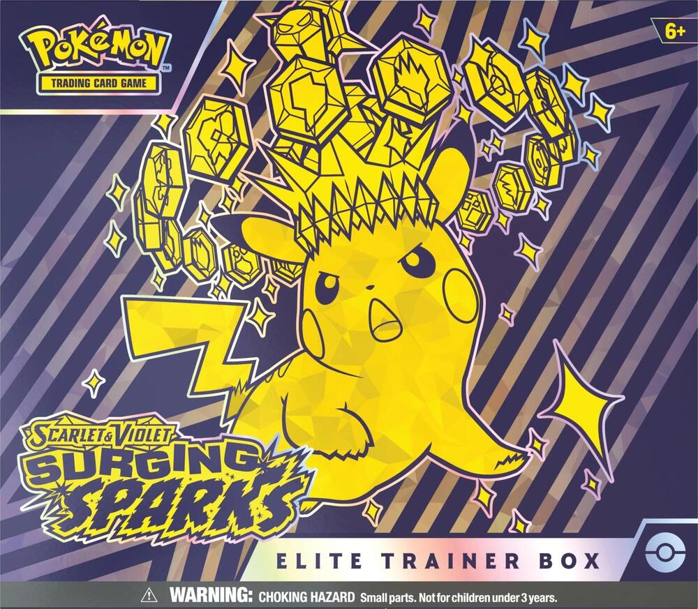 Surging Sparks Elite Trainer Box card from SV08: Surging Sparks