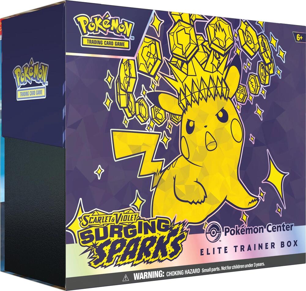 Surging Sparks Pokemon Center Elite Trainer Box (Exclusive) card from SV08: Surging Sparks
