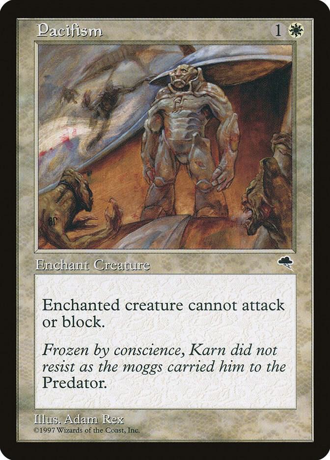 Pacifism 34 card from Tempest