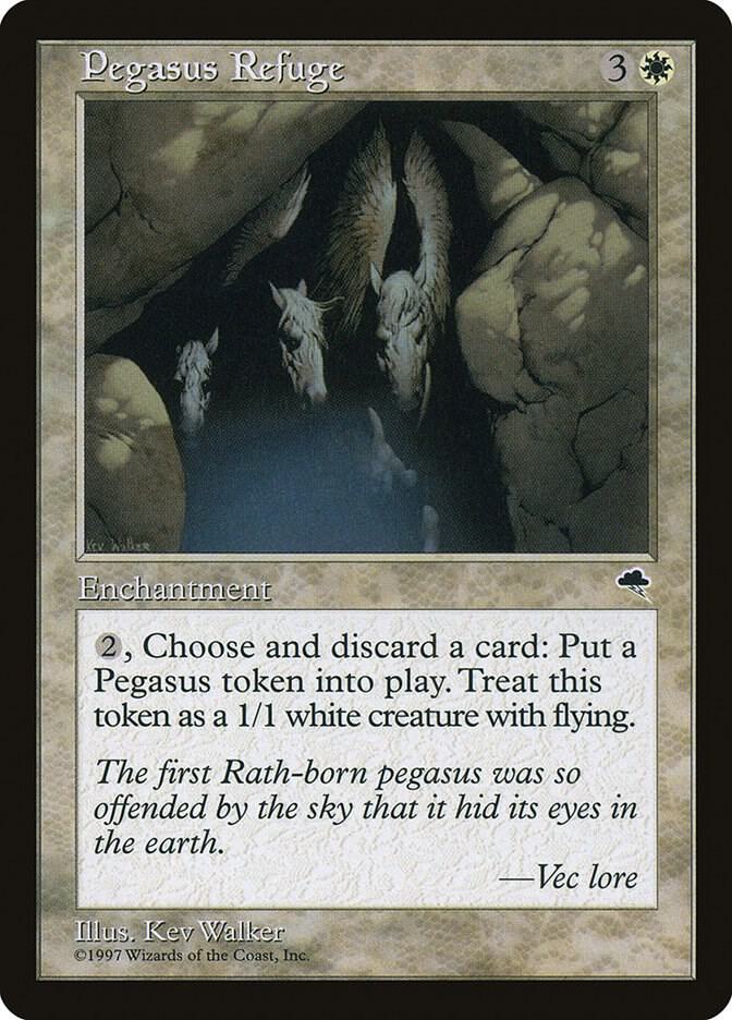 Pegasus Refuge 35 card from Tempest