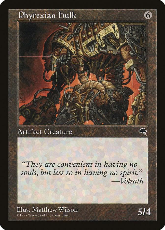 Phyrexian Hulk 302 card from Tempest