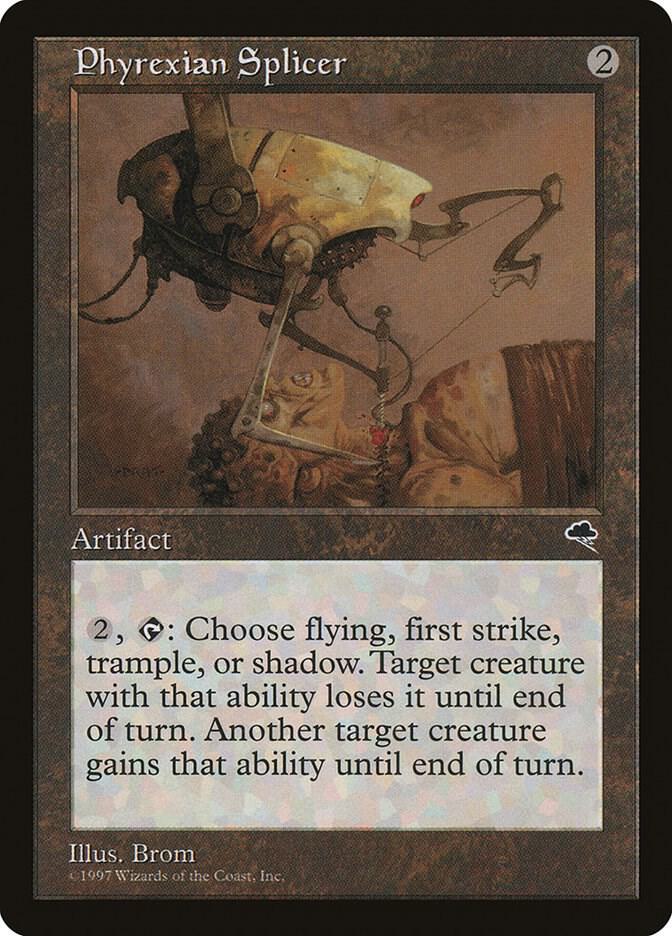 Phyrexian Splicer 303 card from Tempest