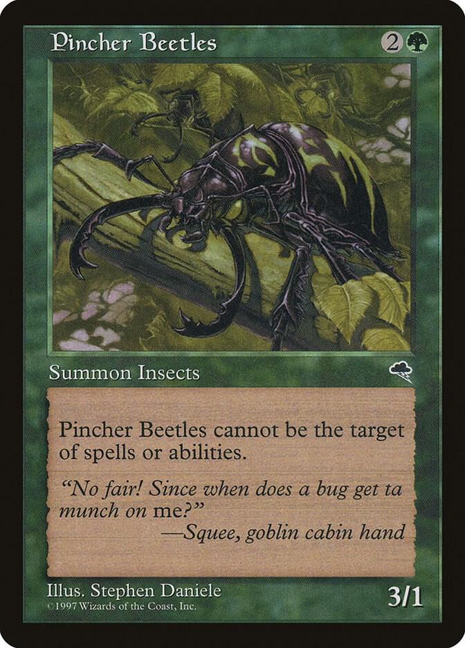 Pincher Beetles 244 card from Tempest
