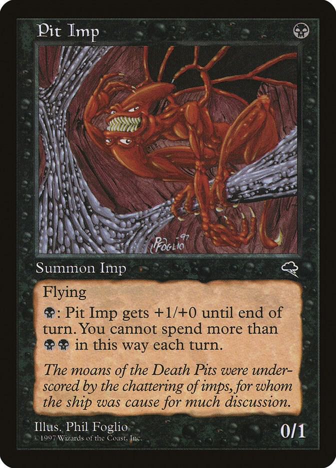 Pit Imp 148 card from Tempest