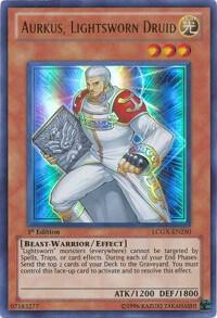 Aurkus, Lightsworn Druid LCGX-EN250 card from Legendary Collection 2