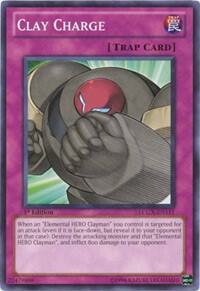 Clay Charge LCGX-EN111 card from Legendary Collection 2