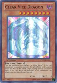 Clear Vice Dragon LCGX-EN209 card from Legendary Collection 2