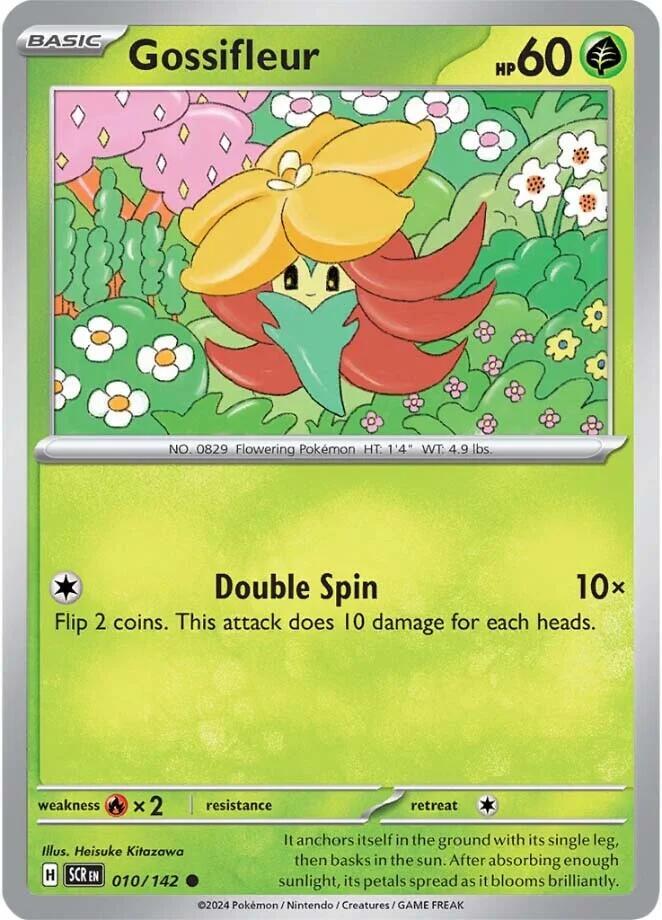 Gossifleur 010/142 card from SV07: Stellar Crown