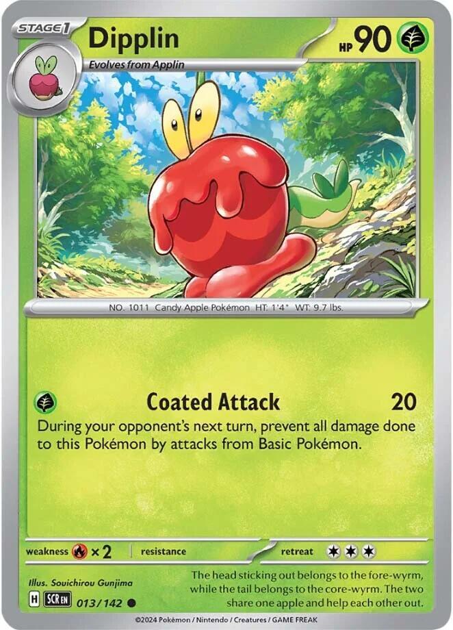 Dipplin 013/142 card from SV07: Stellar Crown