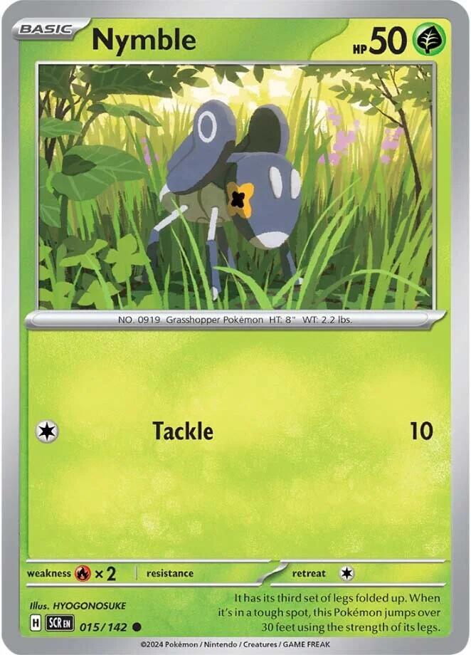 Nymble 015/142 card from SV07: Stellar Crown