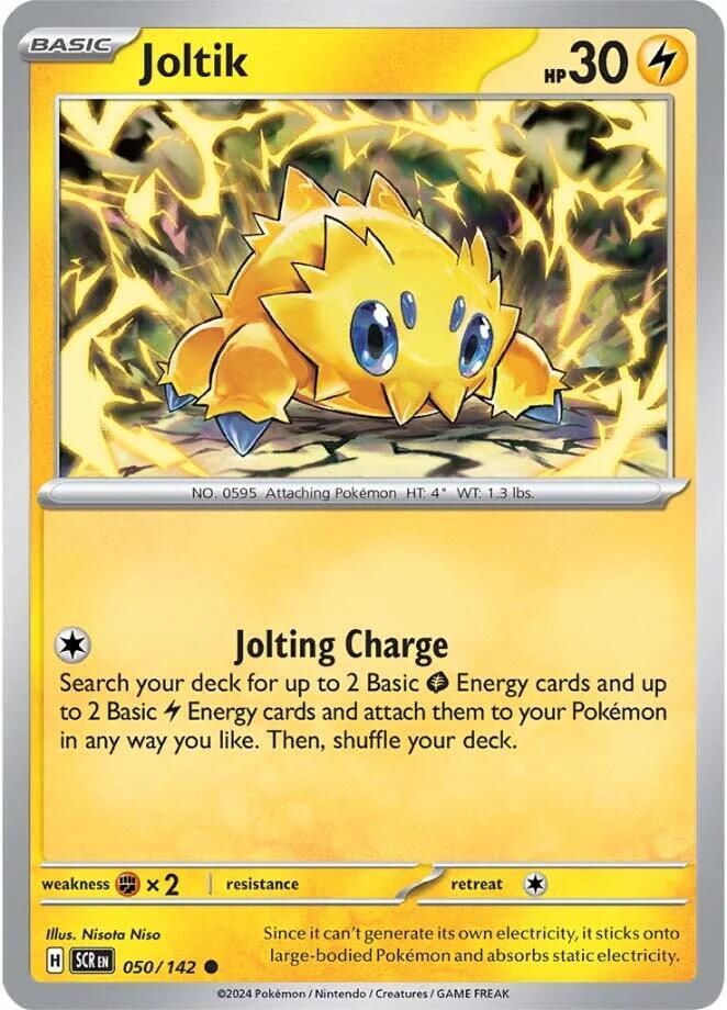 Joltik 050/142 card from SV07: Stellar Crown