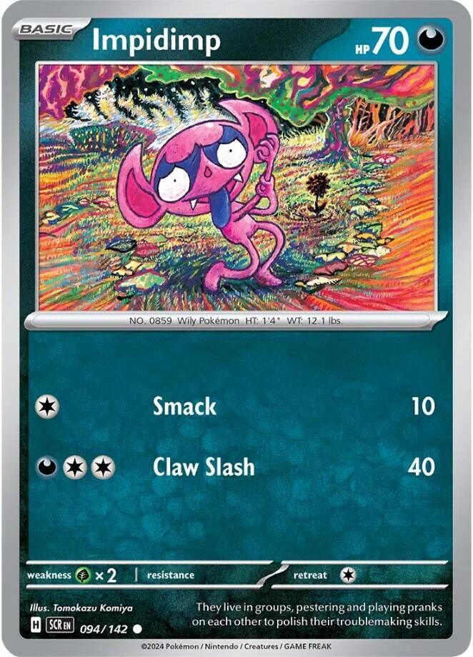 Impidimp 094/142 card from SV07: Stellar Crown