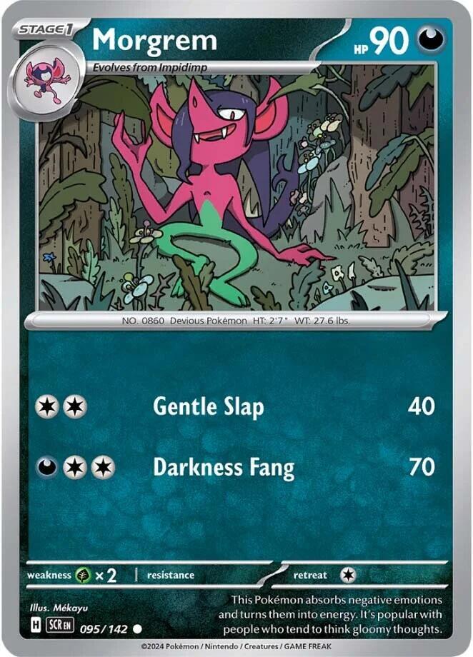 Morgrem 095/142 card from SV07: Stellar Crown