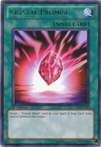 Crystal Promise LCGX-EN167 card from Legendary Collection 2