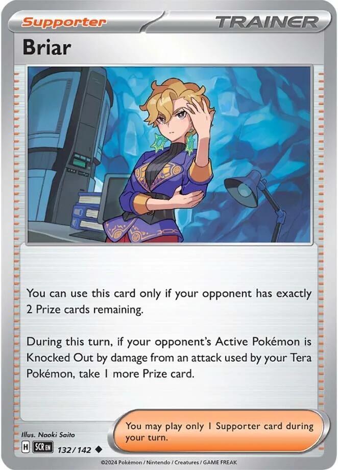 Briar 132/142 card from SV07: Stellar Crown