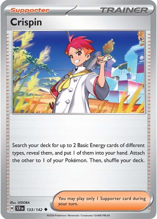 Crispin 133/142 card from SV07: Stellar Crown