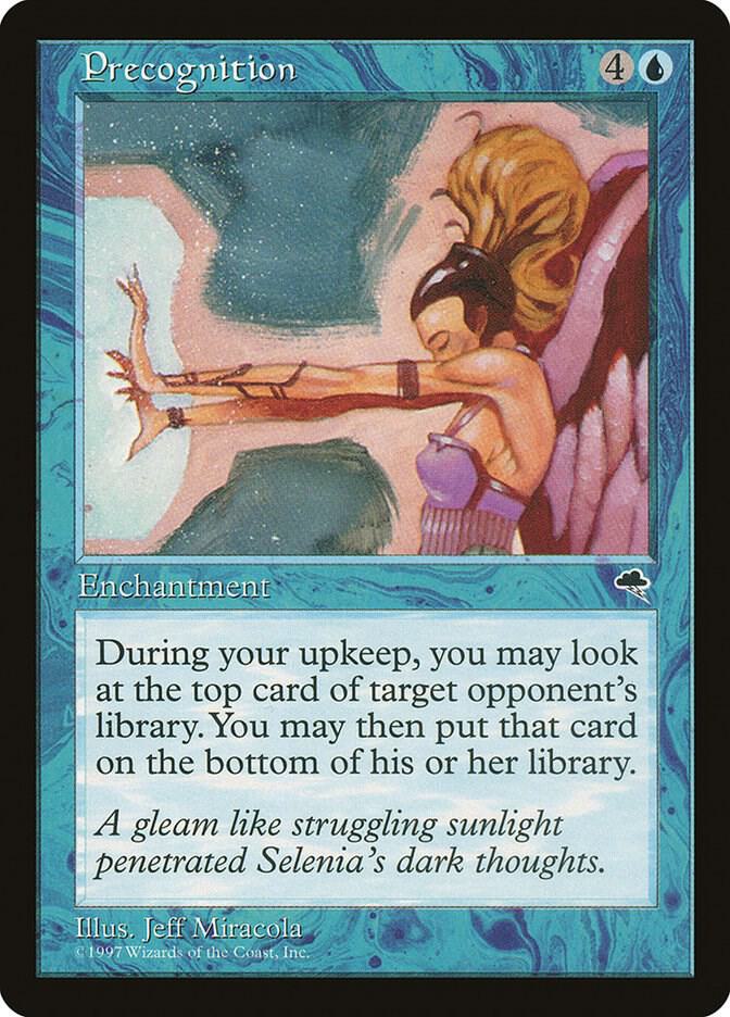 Precognition 79 card from Tempest