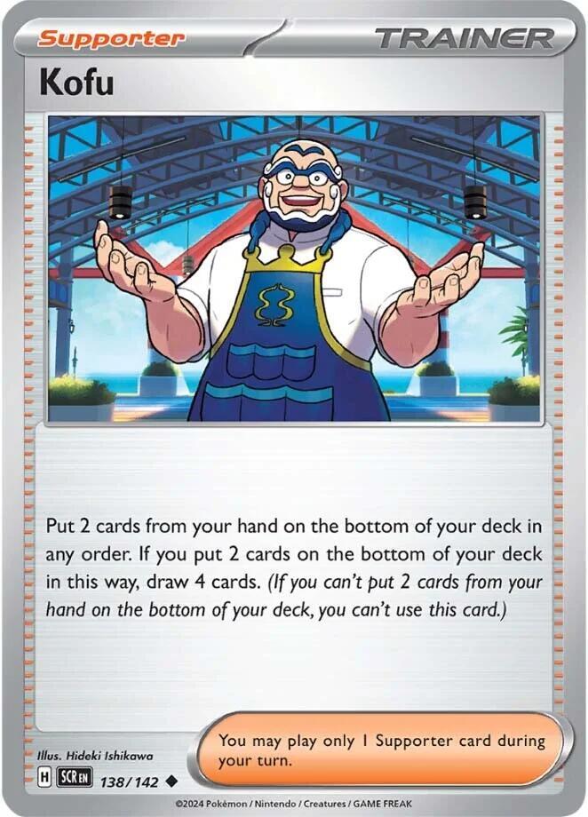 Kofu 138/142 card from SV07: Stellar Crown