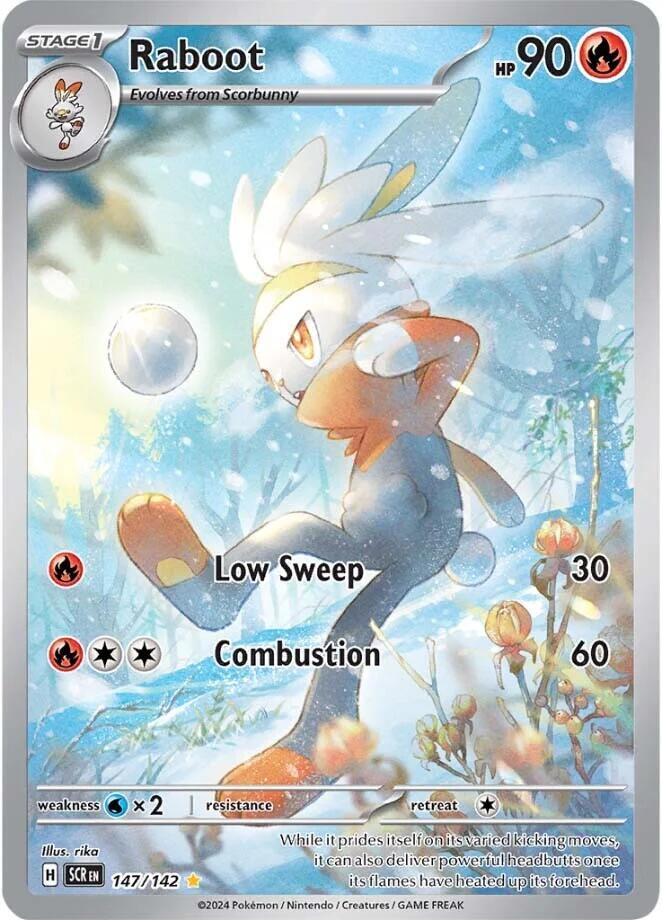 Raboot 147/142 card from SV07: Stellar Crown
