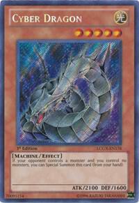 Cyber Dragon (Alternate Art) LCGX-EN176 card from Legendary Collection 2