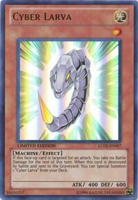 Cyber Larva LC02-EN007 card from Legendary Collection 2