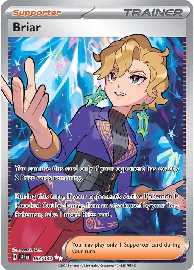 Briar 163/142 card from SV07: Stellar Crown