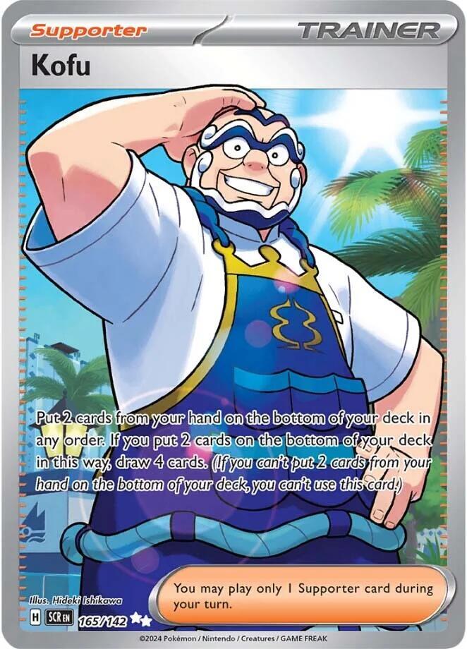 Kofu 165/142 card from SV07: Stellar Crown