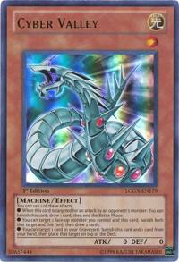 Cyber Valley LCGX-EN179 card from Legendary Collection 2
