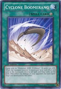 Cyclone Boomerang LCGX-EN086 card from Legendary Collection 2