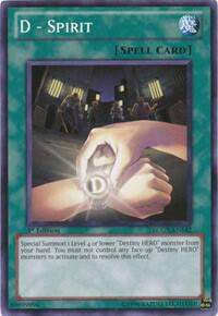 D - Spirit LCGX-EN142 card from Legendary Collection 2