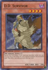D.D. Survivor LCGX-EN224 card from Legendary Collection 2