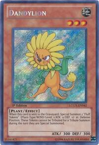 Dandylion LCGX-EN042 card from Legendary Collection 2