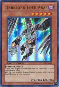Darklord Edeh Arae LC02-EN006 card from Legendary Collection 2