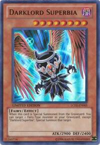 Darklord Superbia LC02-EN005 card from Legendary Collection 2