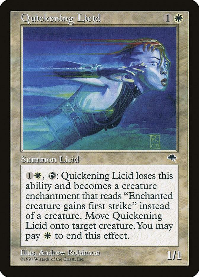 Quickening Licid 36 card from Tempest