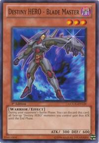 Destiny HERO - Blade Master LCGX-EN129 card from Legendary Collection 2