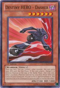 Destiny HERO - Dasher LCGX-EN131 card from Legendary Collection 2