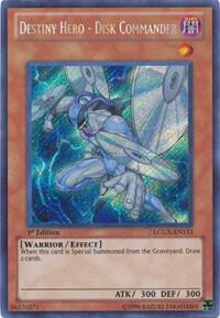 Destiny HERO - Disk Commander LCGX-EN133 card from Legendary Collection 2