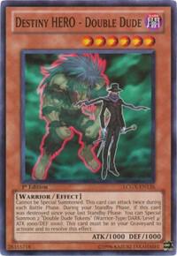 Destiny HERO - Double Dude LCGX-EN126 card from Legendary Collection 2