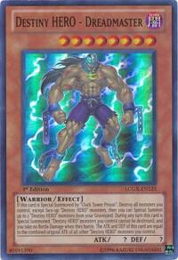 Destiny HERO - Dreadmaster LCGX-EN125 card from Legendary Collection 2