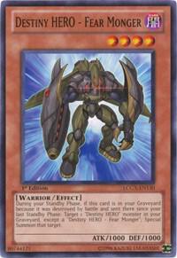 Destiny HERO - Fear Monger LCGX-EN130 card from Legendary Collection 2