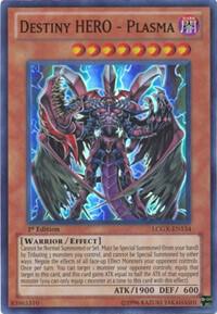 Destiny HERO - Plasma LCGX-EN134 card from Legendary Collection 2