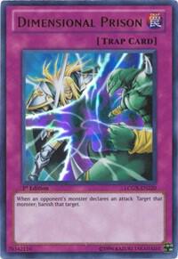 Dimensional Prison LCGX-EN220 card from Legendary Collection 2