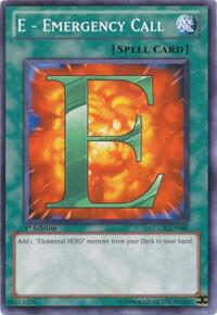 E - Emergency Call LCGX-EN089 card from Legendary Collection 2