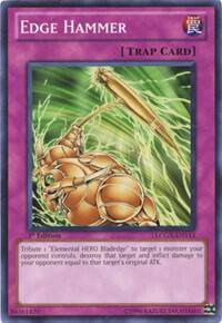 Edge Hammer LCGX-EN113 card from Legendary Collection 2