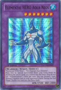 Elemental HERO Aqua Neos LCGX-EN057 card from Legendary Collection 2